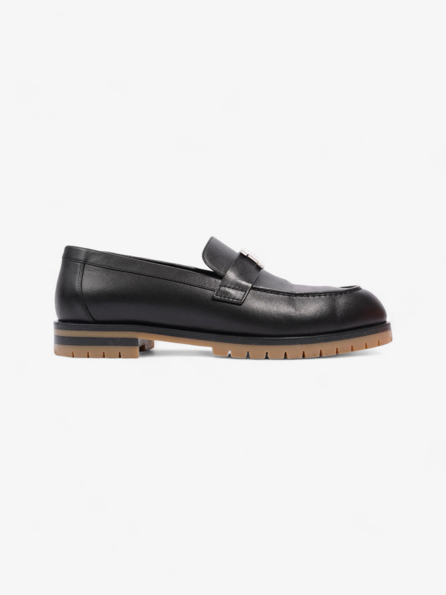 Hermes Faubourg Loafers Black Leather EU 41 UK 8 Image 1