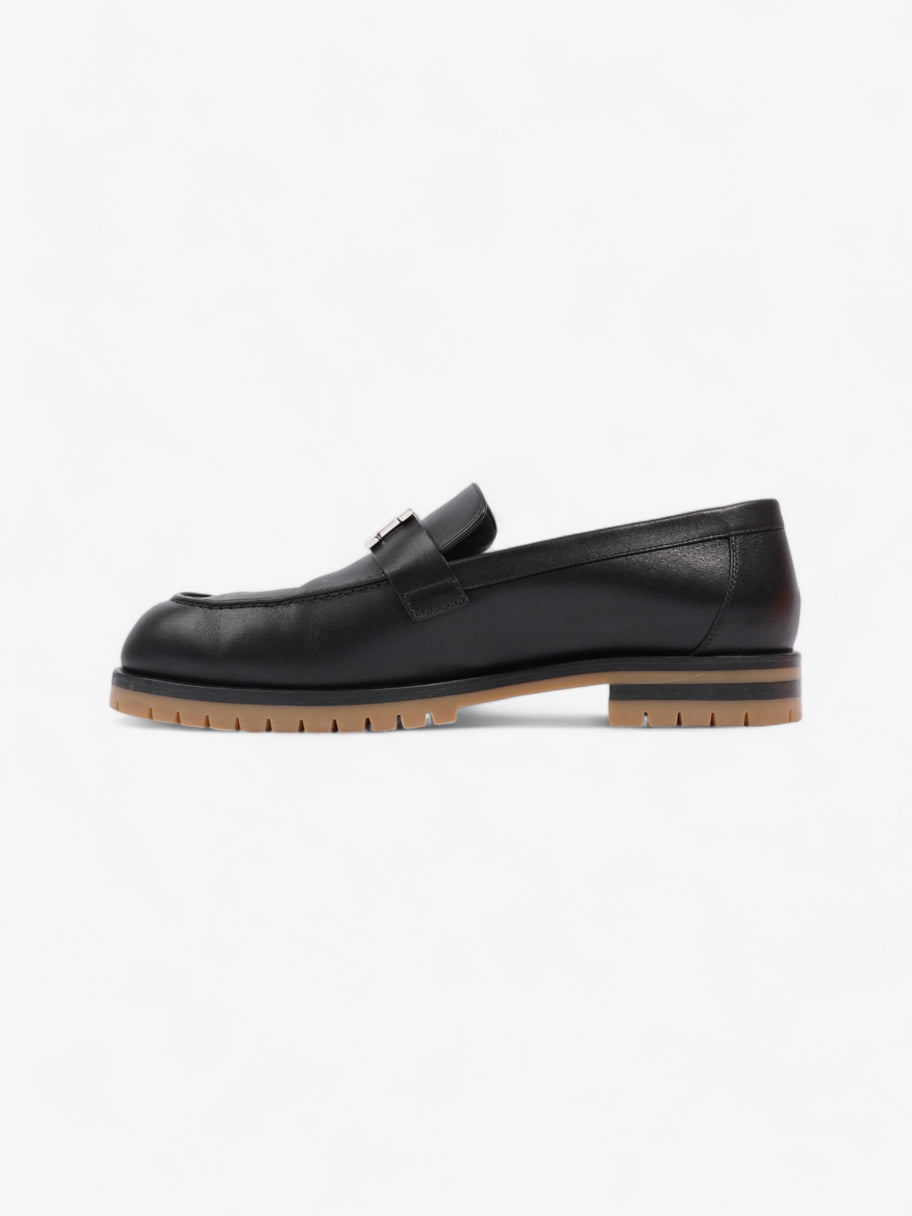 Hermes Faubourg Loafers Black Leather EU 41 UK 8 Image 3