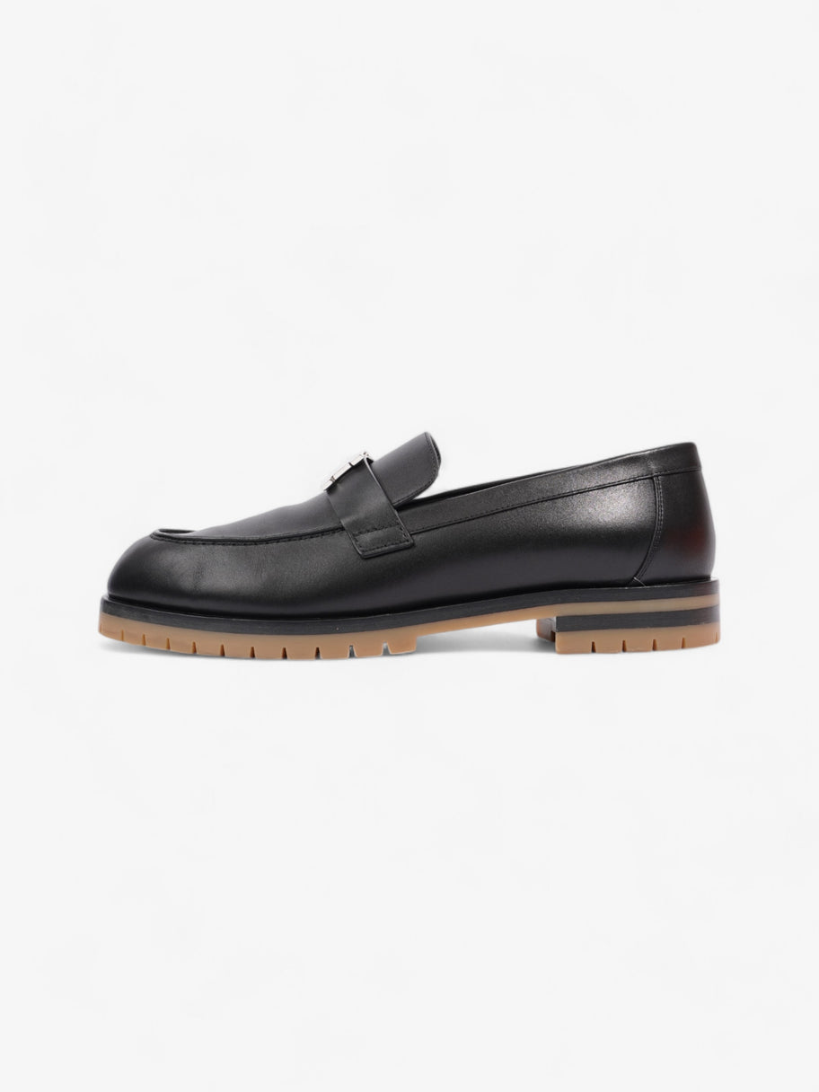 Hermes Faubourg Loafers Black Leather EU 41 UK 8 Image 5