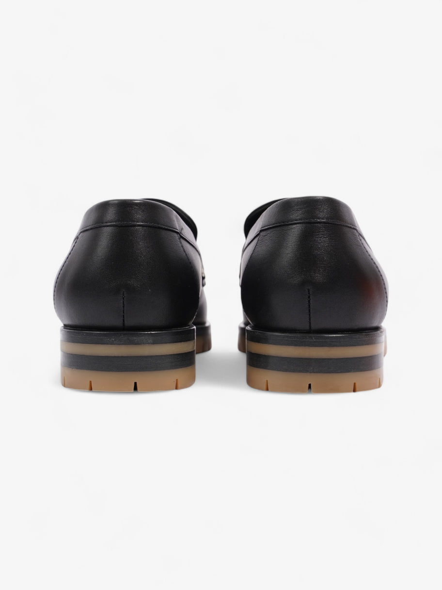 Hermes Faubourg Loafers Black Leather EU 41 UK 8 Image 6