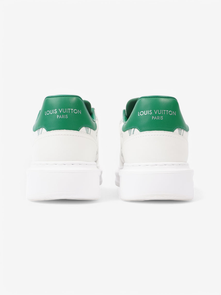 Louis Vuitton Beverley Hills White  / Green Leather EU 41.5 UK 7.5 Image 6