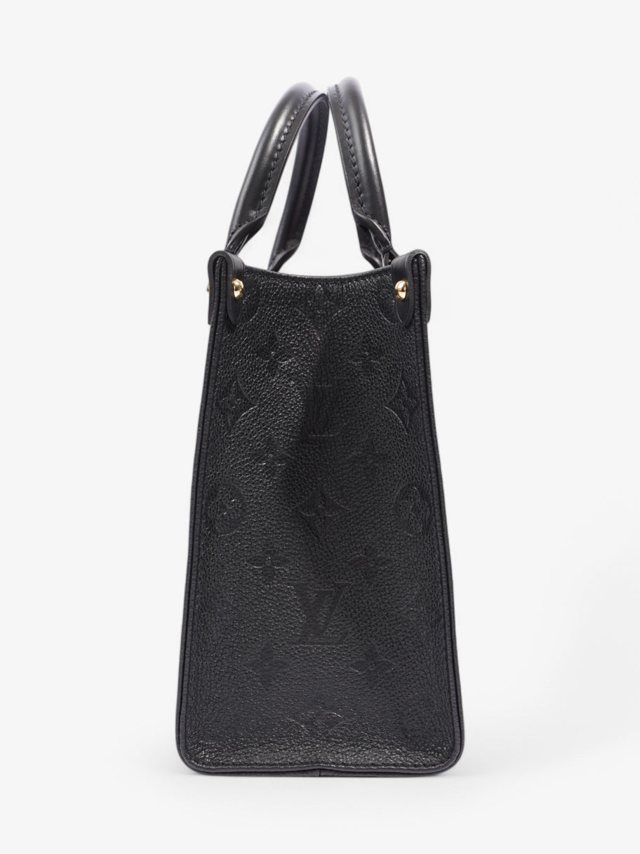Louis Vuitton On the go Black Embossed Leather MM Image 3