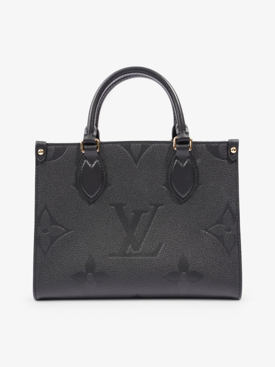Louis Vuitton On the go Black Embossed Leather MM Image 4