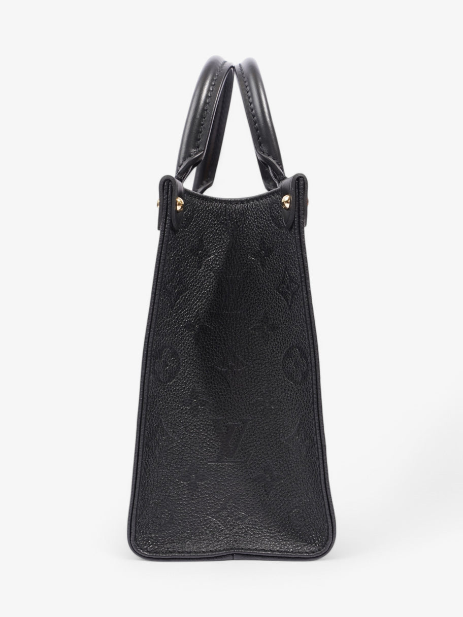 Louis Vuitton On the go Black Embossed Leather MM Image 5