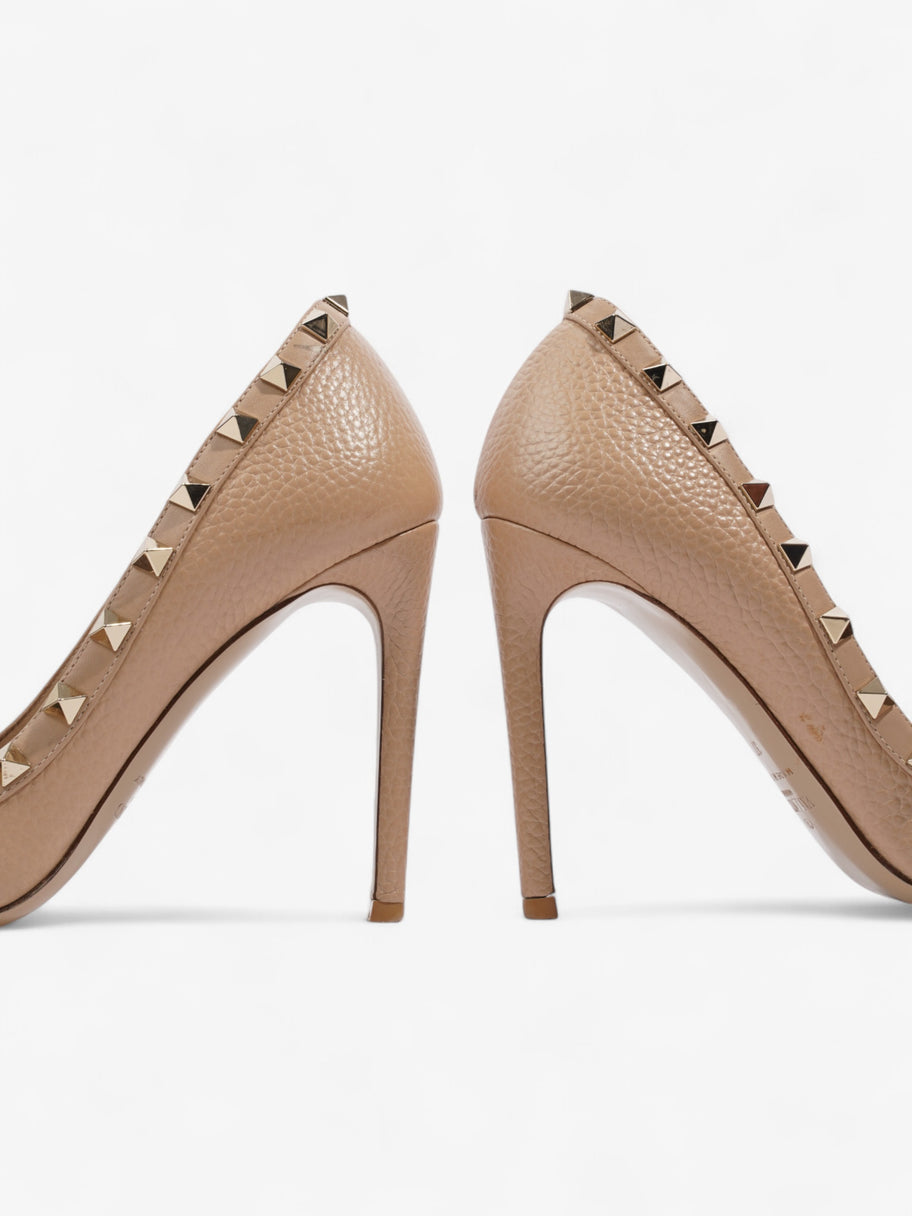 Valentino Rockstud Heels 100 Beige Leather EU 37 UK 4 Image 9