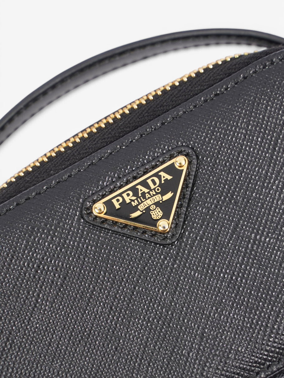 Prada Mini Pouch Black Saffiano Leather Image 7