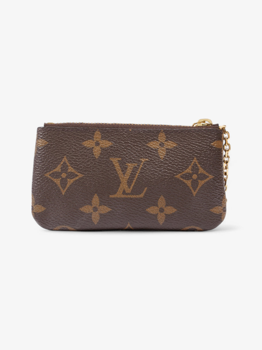 Louis Vuitton Key Pouch Monogram / Gold Coated Canvas Image 2