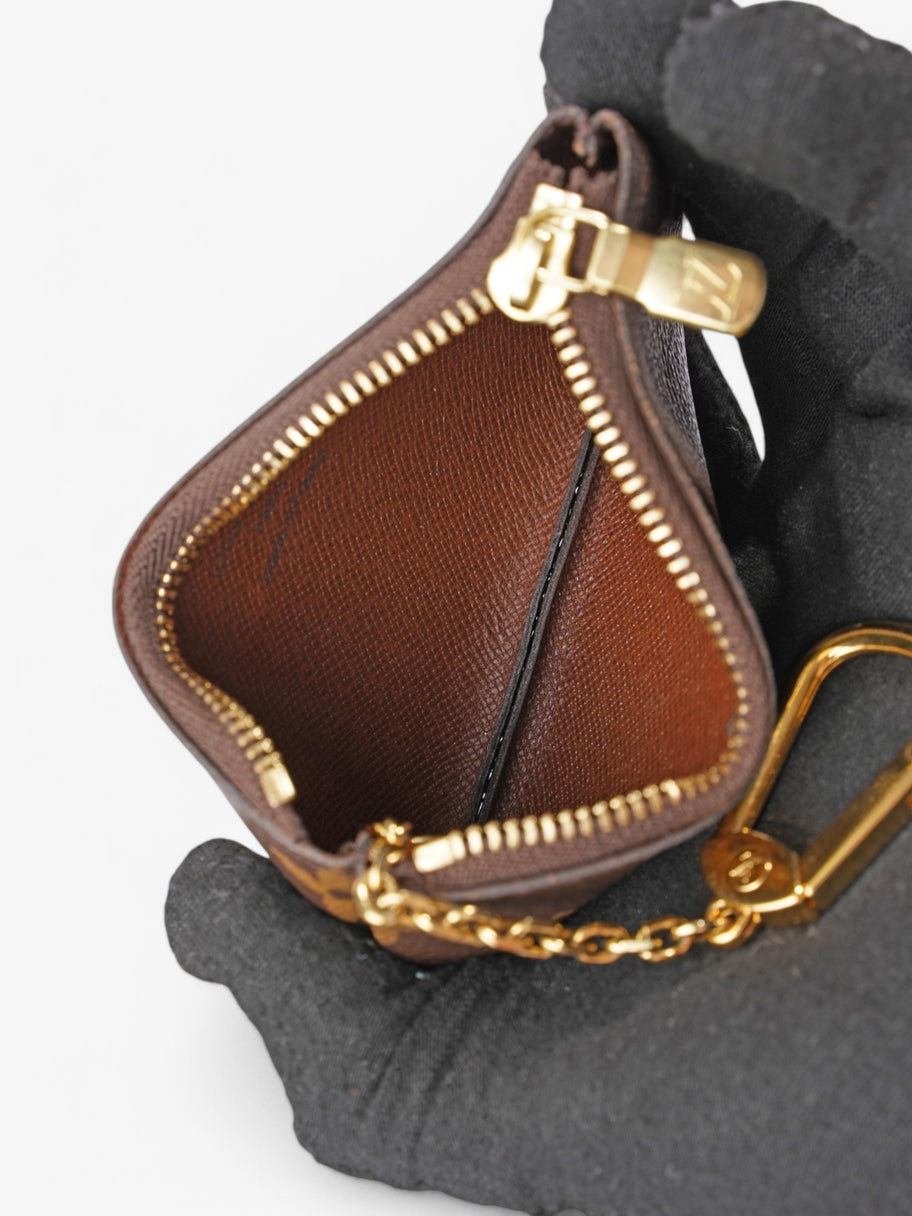 Louis Vuitton Key Pouch Monogram / Gold Coated Canvas Image 4