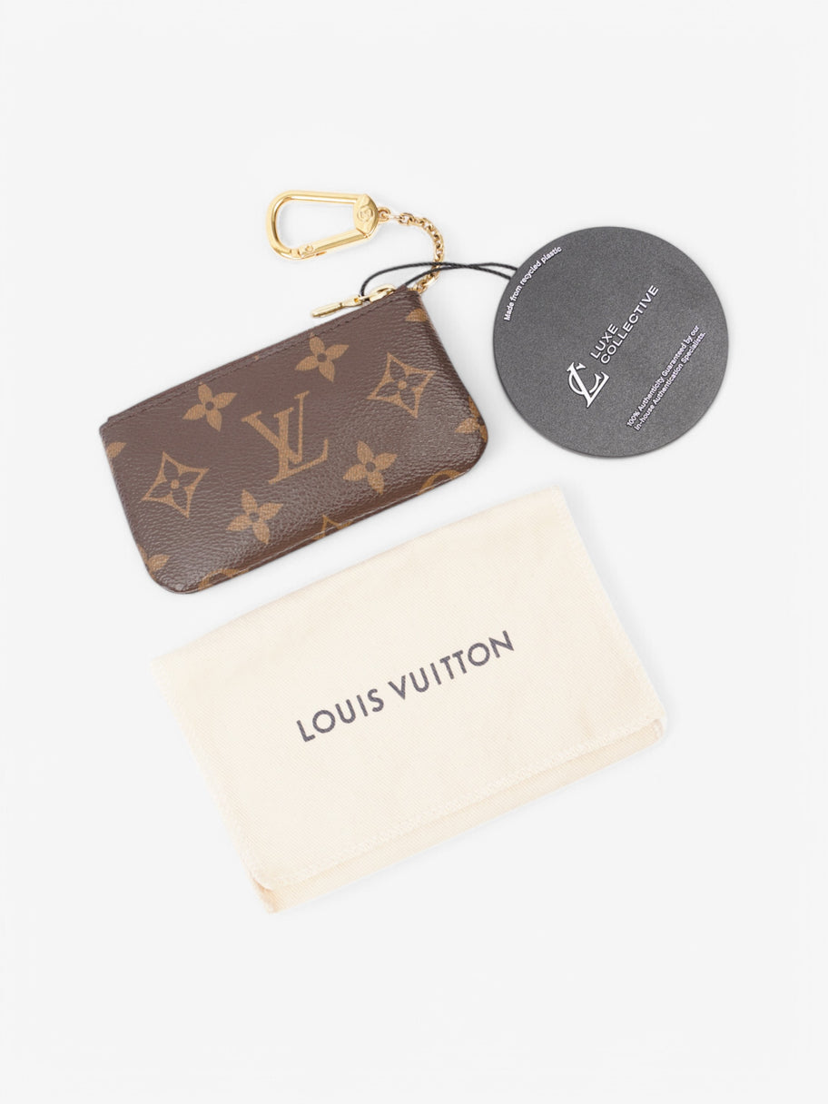 Louis Vuitton Key Pouch Monogram / Gold Coated Canvas Image 5