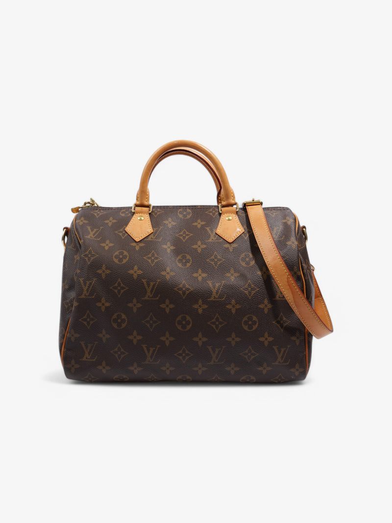  Louis Vuitton Speedy Bandouliere Monogram Coated Canvas 30