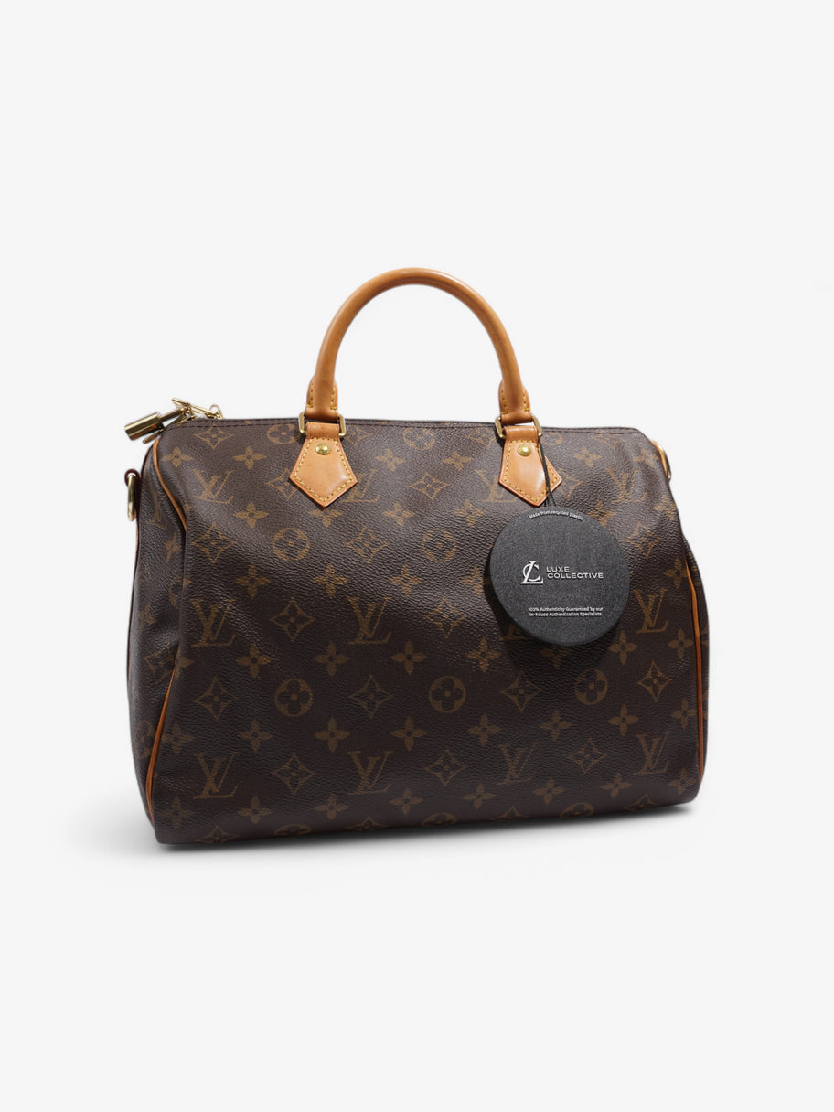 Louis Vuitton Speedy Bandouliere Monogram Coated Canvas 30 Image 6