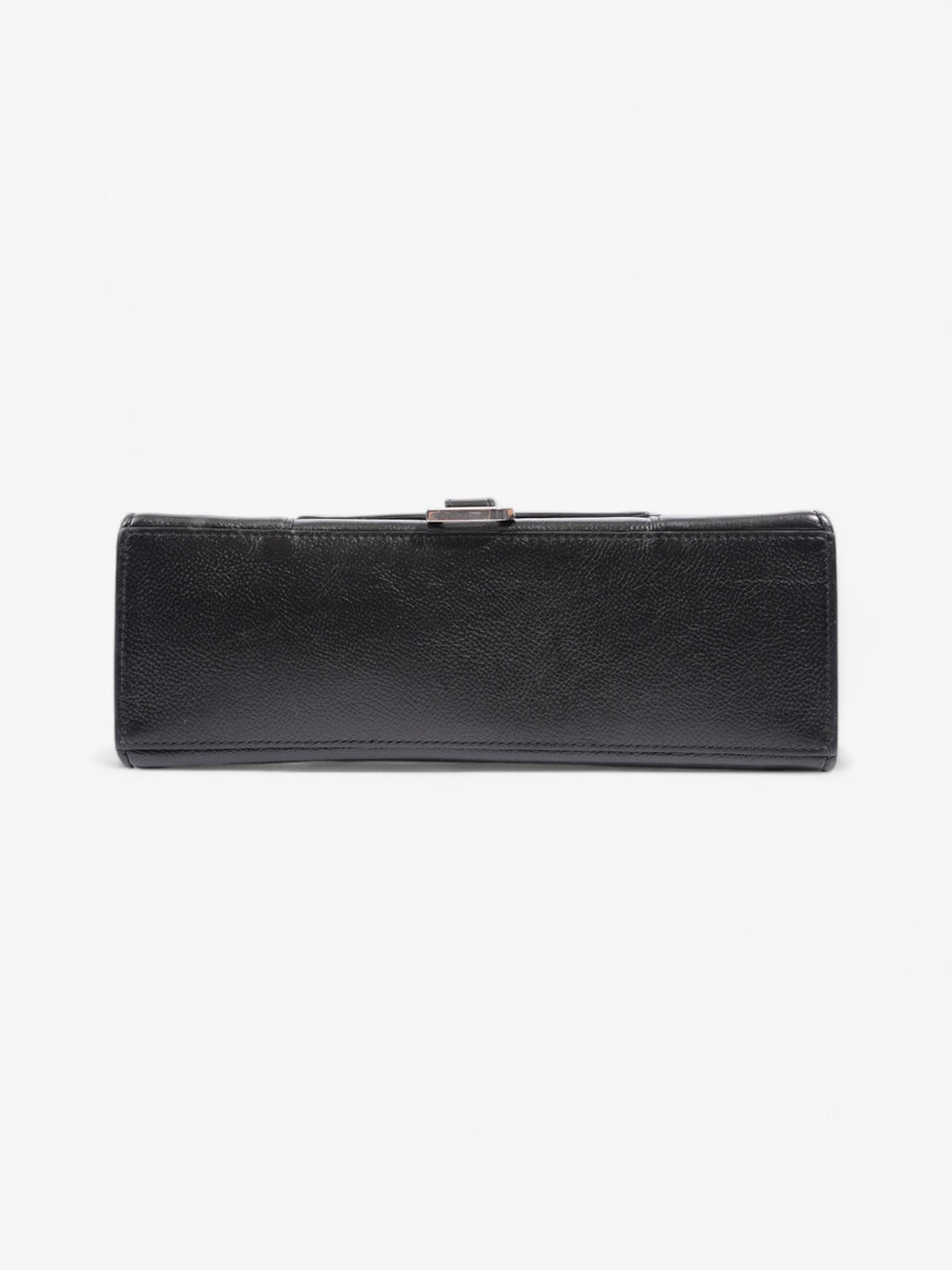 Balenciaga Hourglass Black Grained Leather Small Image 7