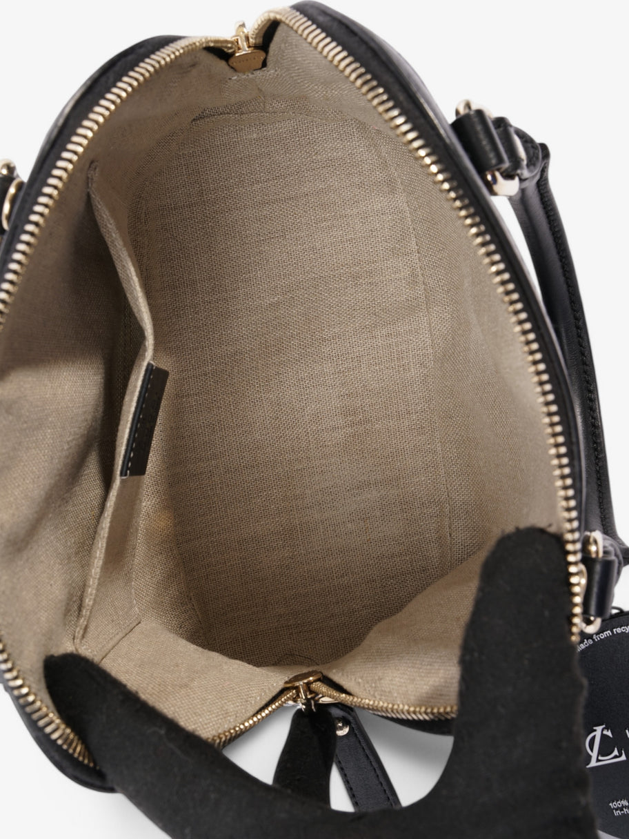 Gucci Microguccissima Dome Bag Black Embossed Leather Mini Image 9