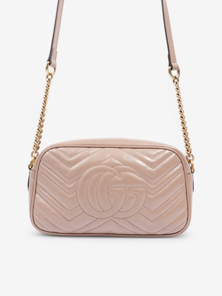 Gucci Marmont Zip Dusty Pink Matelasse Leather Small Image 4