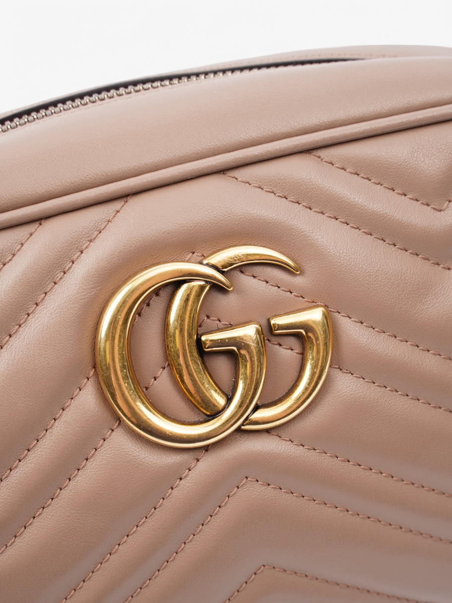 Gucci Marmont Zip Dusty Pink Matelasse Leather Small Image 7