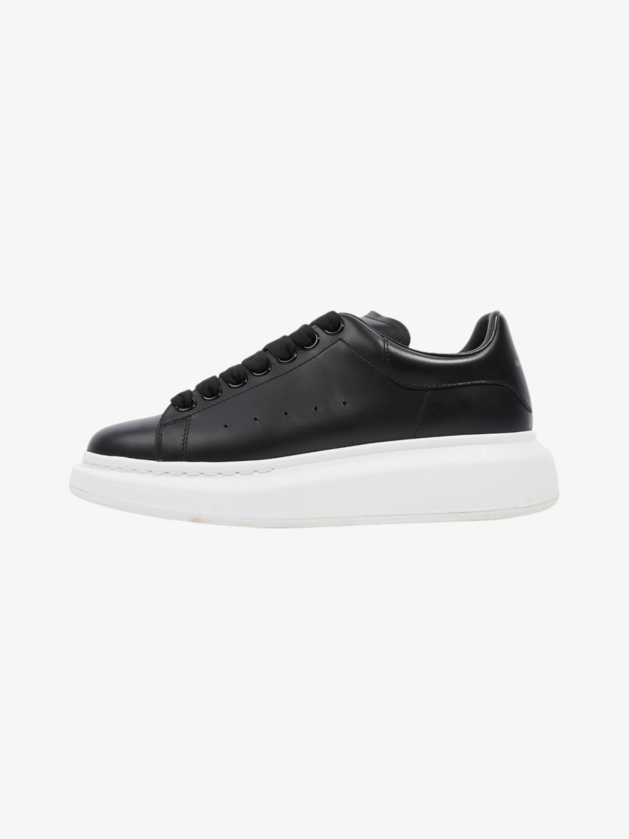 Alexander McQueen Oversized Sneakers Black Leather EU 37.5 UK 4.5 Image 5