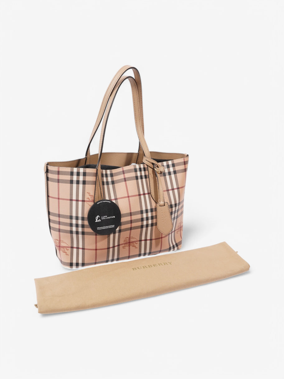 Burberry Shopper Check Coated Canvas Image 11