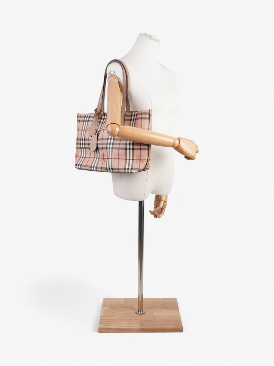 Burberry Shopper Check Coated Canvas Image 2