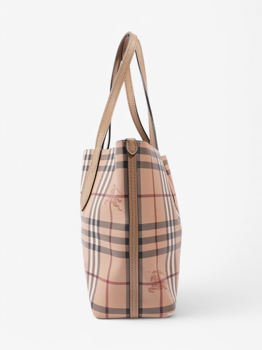 Burberry Shopper Check Coated Canvas Image 5