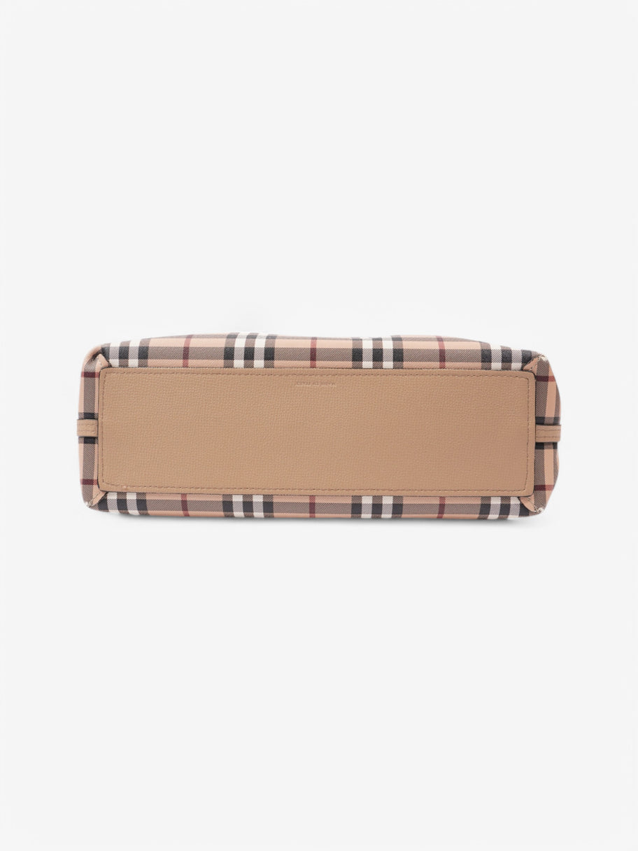 Burberry Shopper Check Coated Canvas Image 6