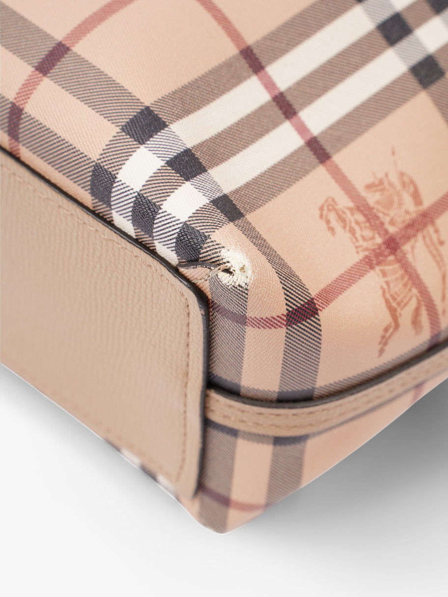 Burberry Shopper Check Coated Canvas Image 8