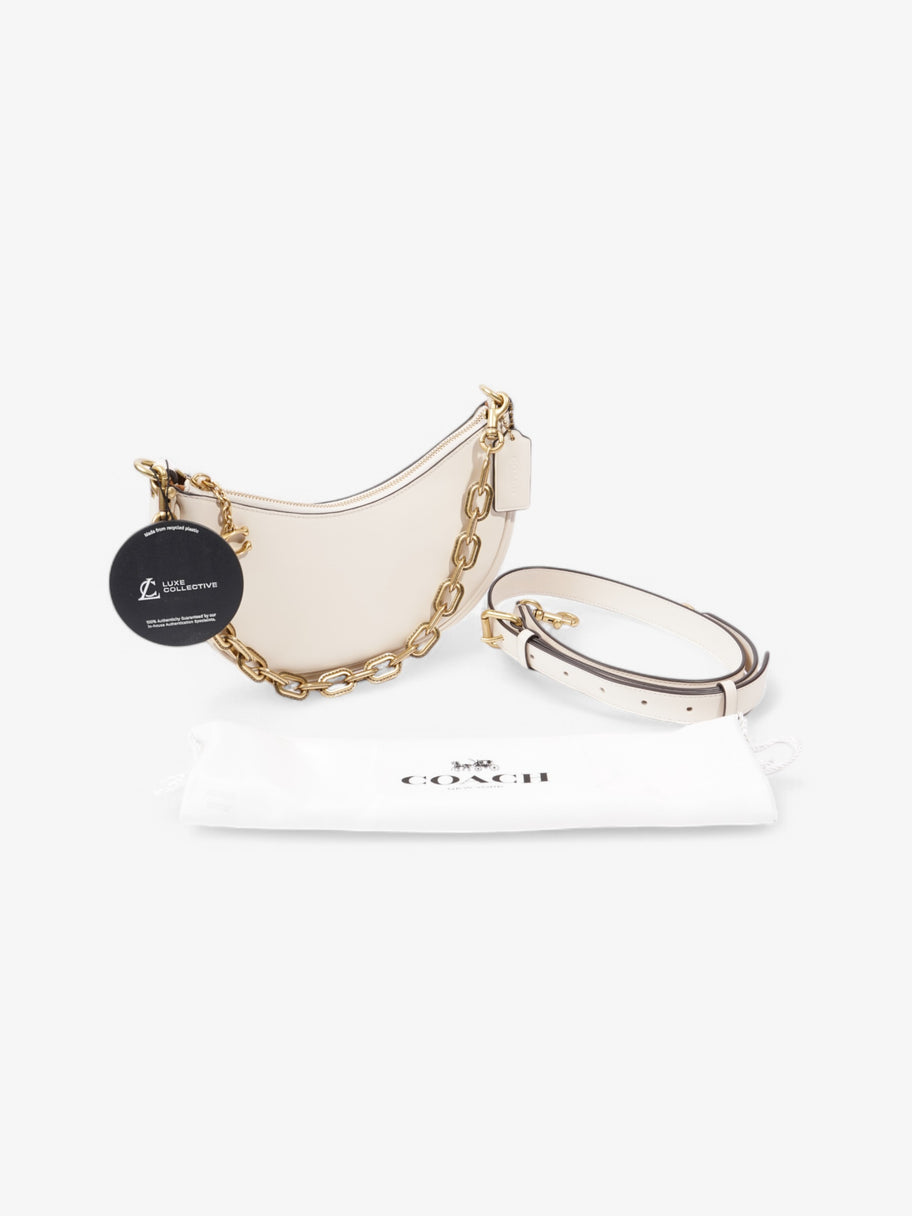 Coach Mira Shoulder Bag Cream Leather Image 12