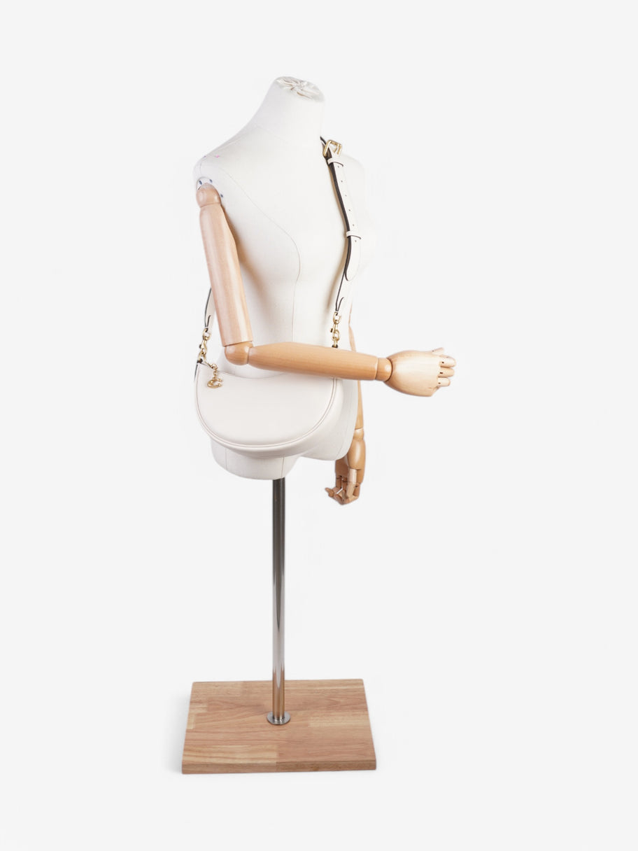 Coach Mira Shoulder Bag Cream Leather Image 2