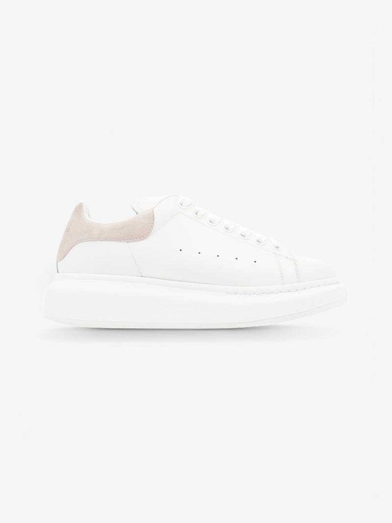  Alexander McQueen Oversized Sneaker White / Pink Tab Leather EU 39.5 UK 6.5