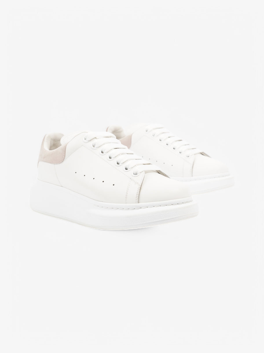 Alexander McQueen Oversized Sneaker White / Pink Tab Leather EU 39.5 UK 6.5 Image 2