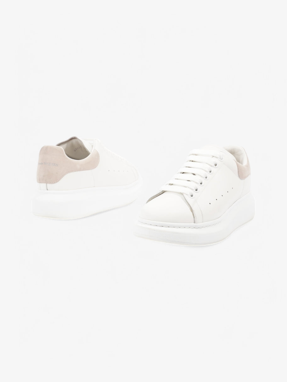Alexander McQueen Oversized Sneaker White / Pink Tab Leather EU 39.5 UK 6.5 Image 9
