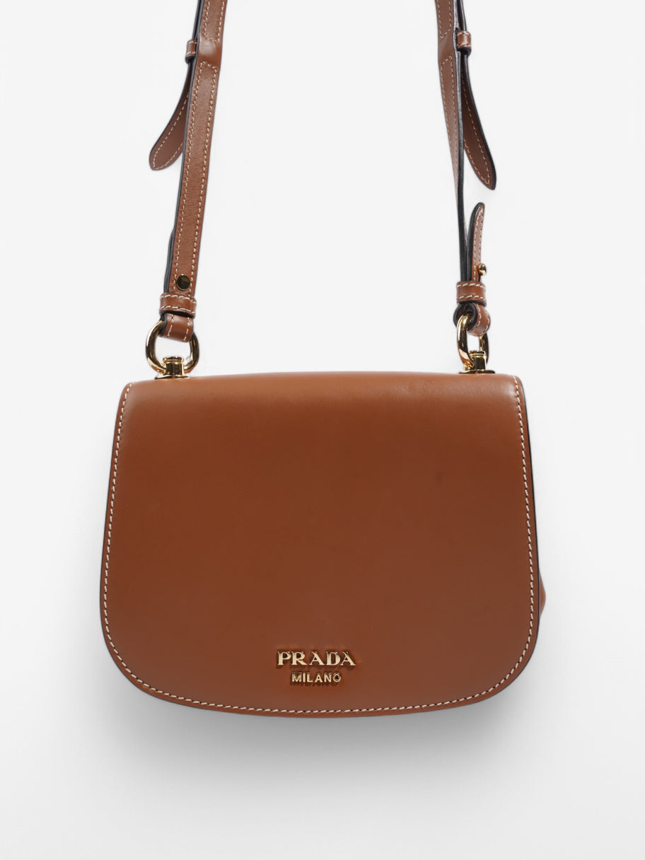Prada Prada City Brown Leather Image 4