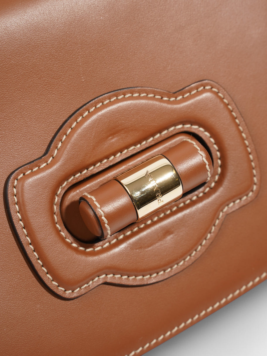 Prada Prada City Brown Leather Image 8