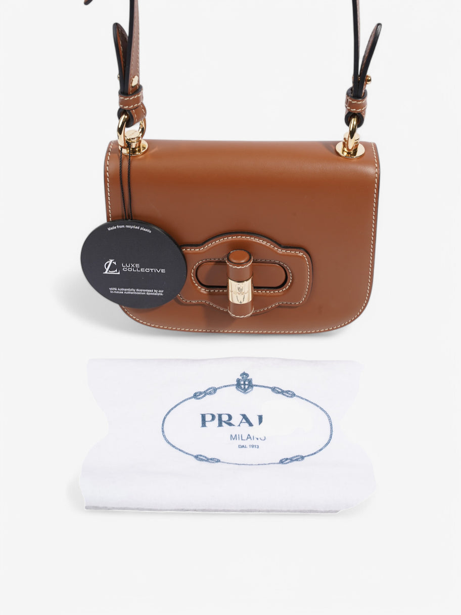 Prada Prada City Brown Leather Image 9