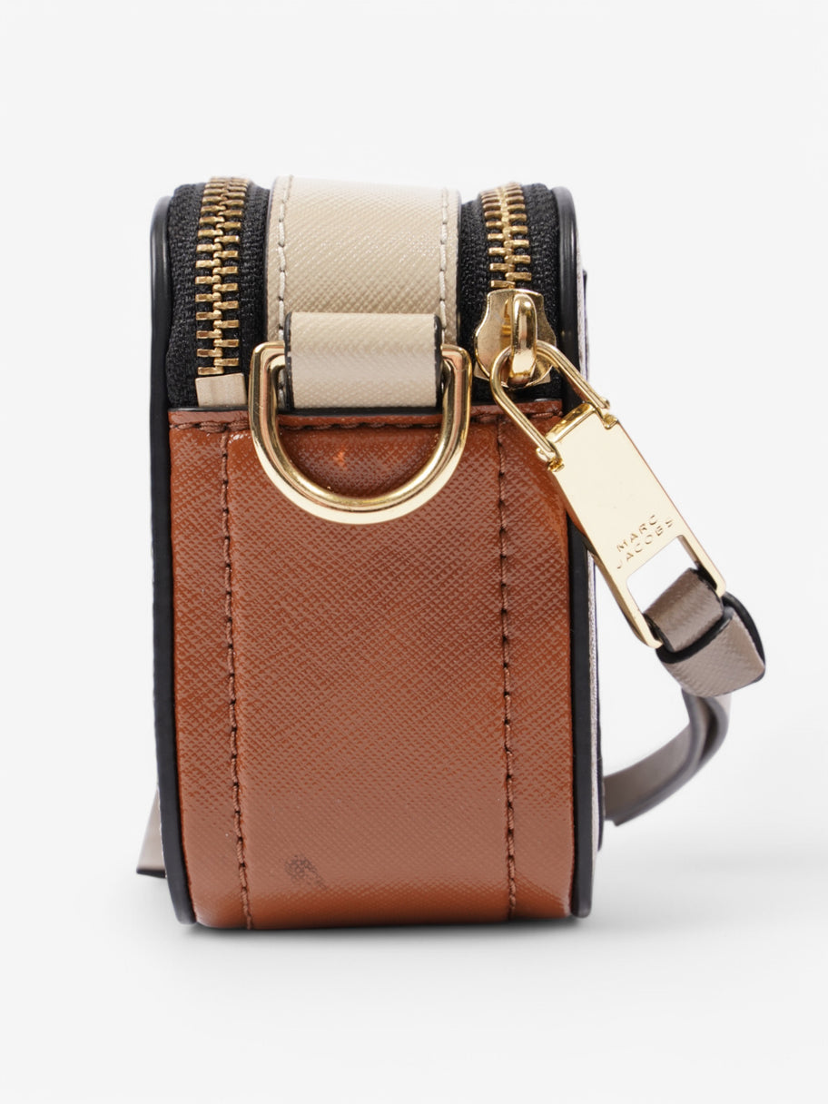 Marc Jacobs Snapshot Bag Greige / Brown Leather Image 3