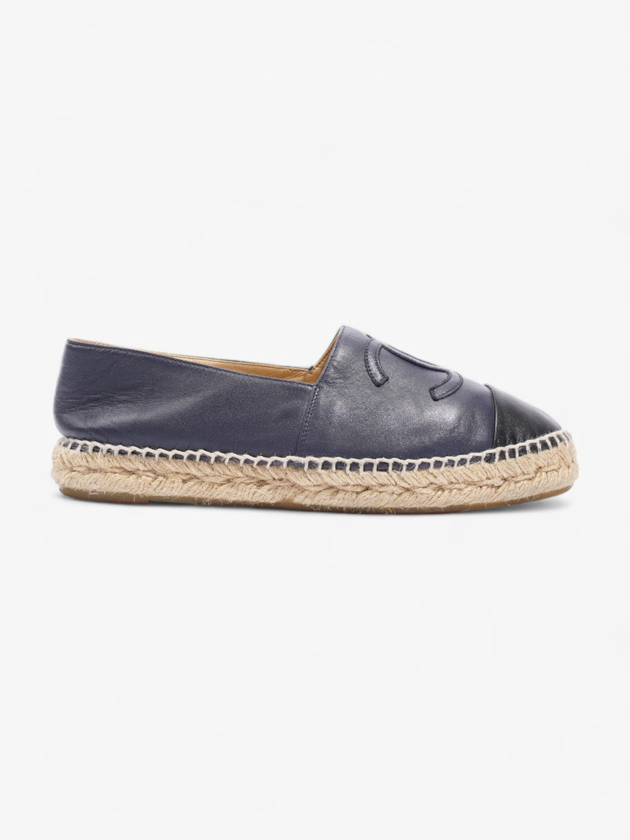 CC Espadrilles Navy / Black Leather EU 38 UK 5 Image 1