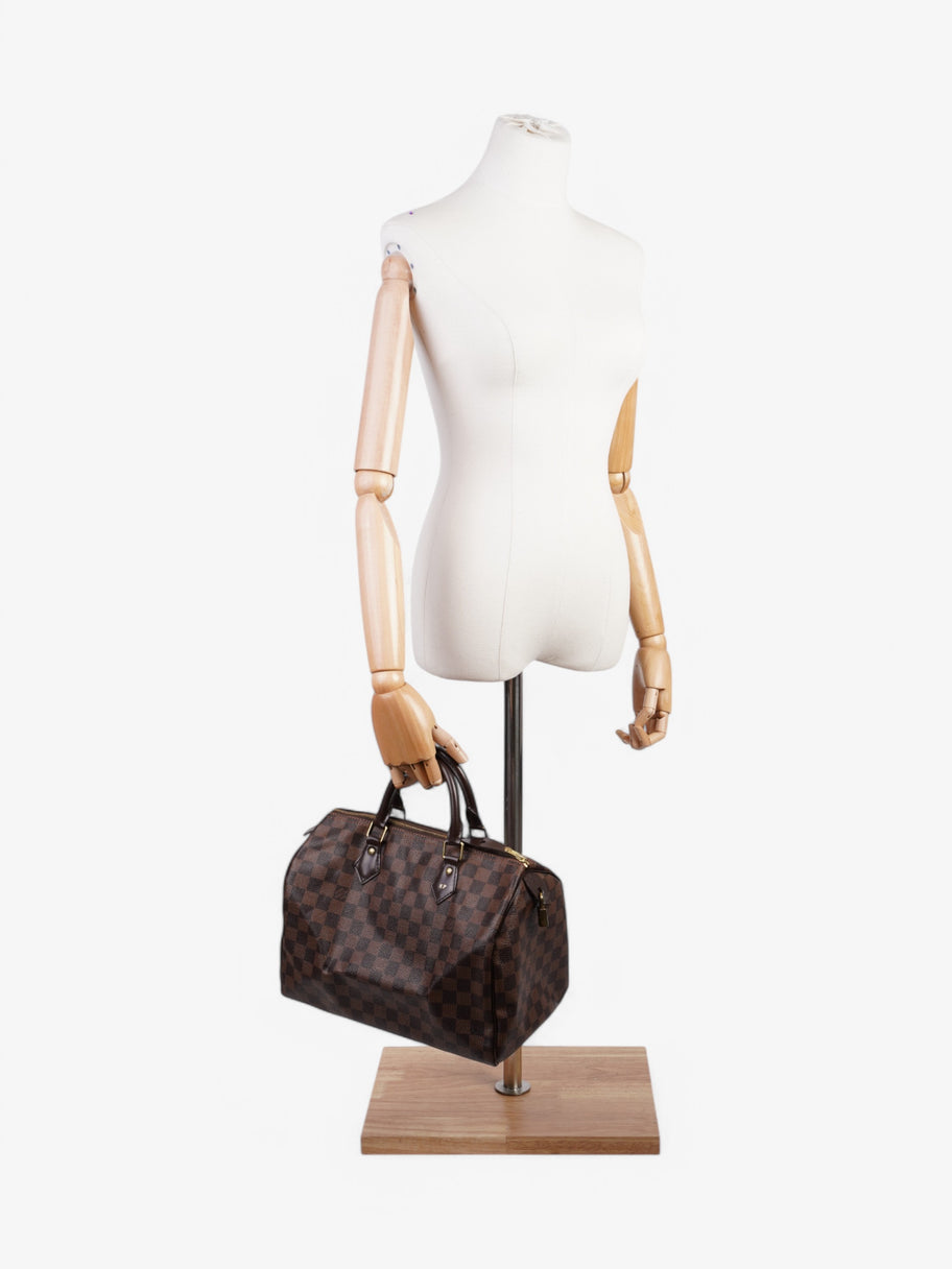 Louis Vuitton Speedy Damier Ebene Coated Canvas 30 Image 2