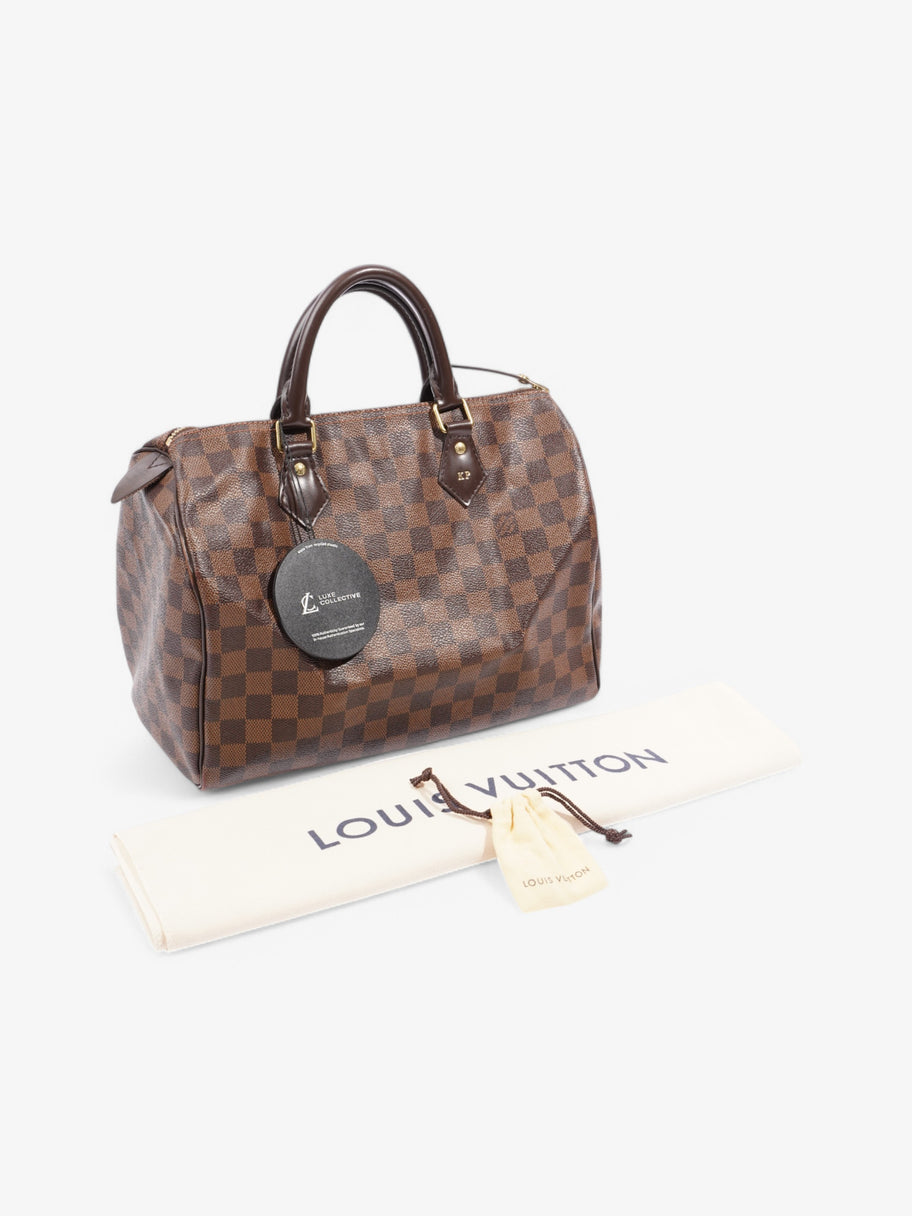 Louis Vuitton Speedy Damier Ebene Coated Canvas 30 Image 9