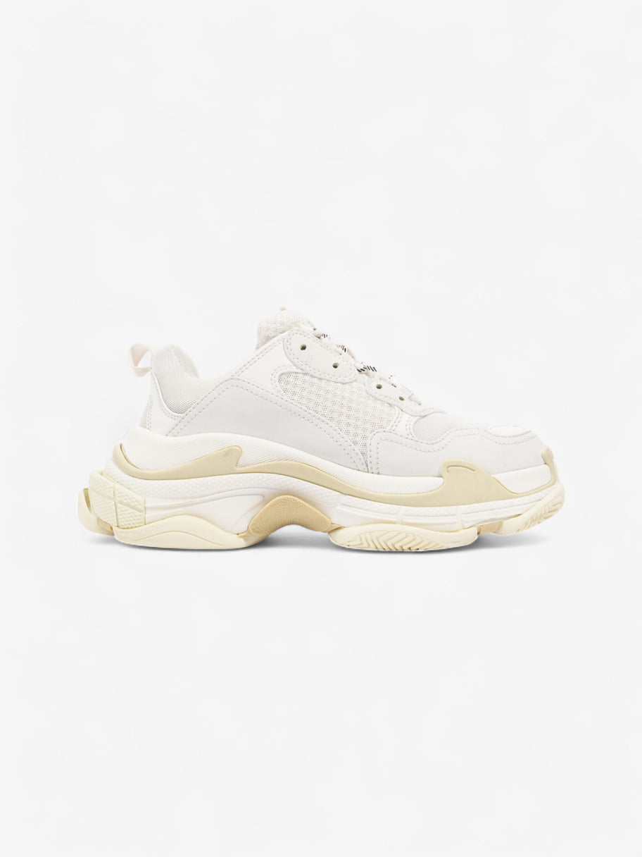 Balenciaga Triple S White  / Cream Mesh EU 39 UK 6 Image 4