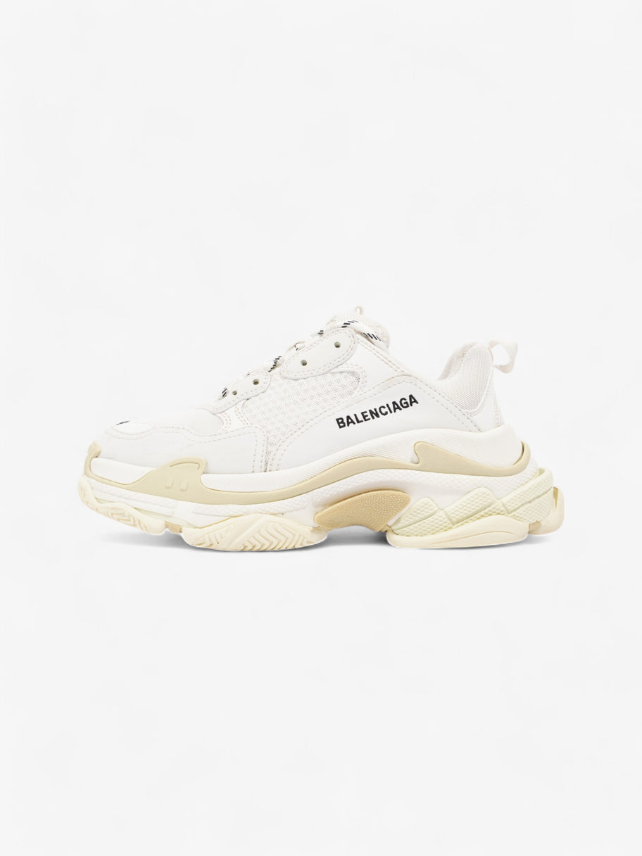 Balenciaga Triple S White  / Cream Mesh EU 39 UK 6 Image 5