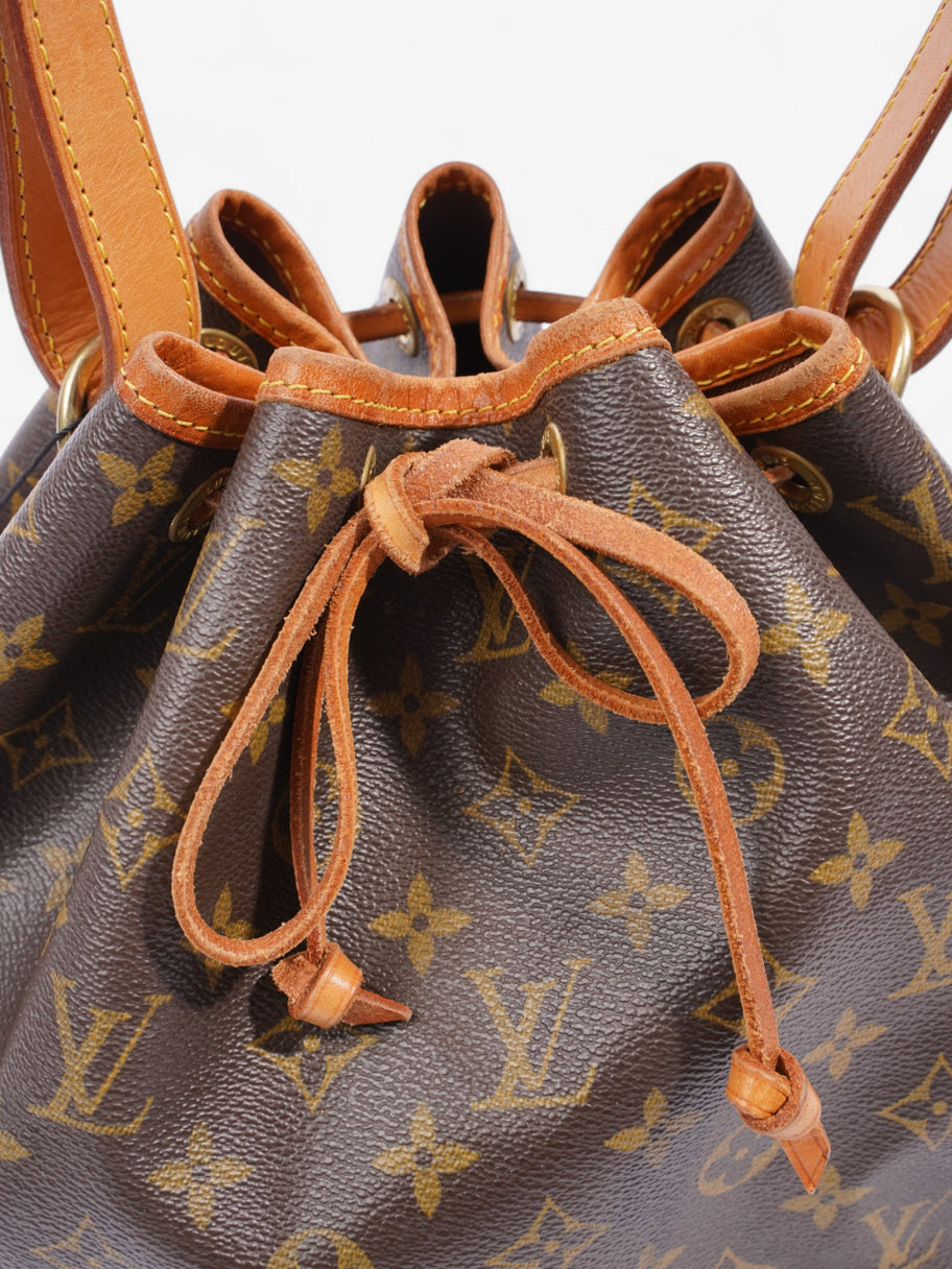 Louis Vuitton Petit Noé Monogram Coated Canvas Image 8