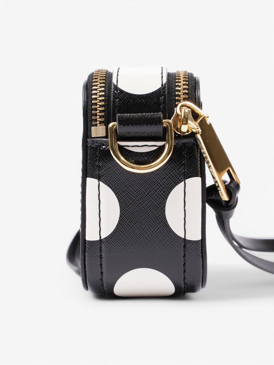 Marc Jacobs Snapshot Bag Black / White Leather Image 3