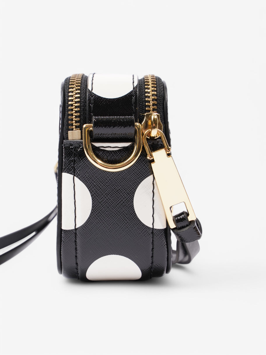 Marc Jacobs Snapshot Bag Black / White Leather Image 5