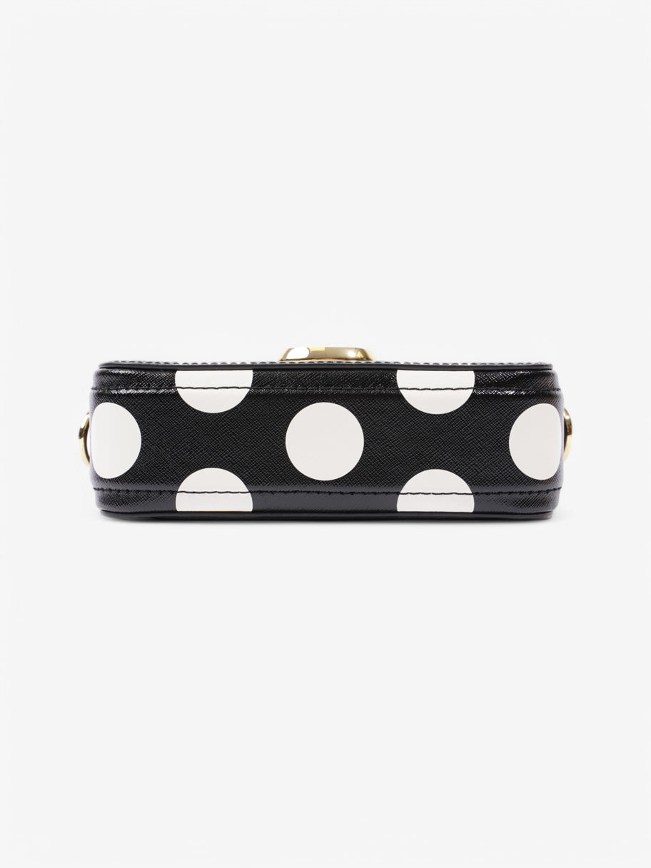 Marc Jacobs Snapshot Bag Black / White Leather Image 6