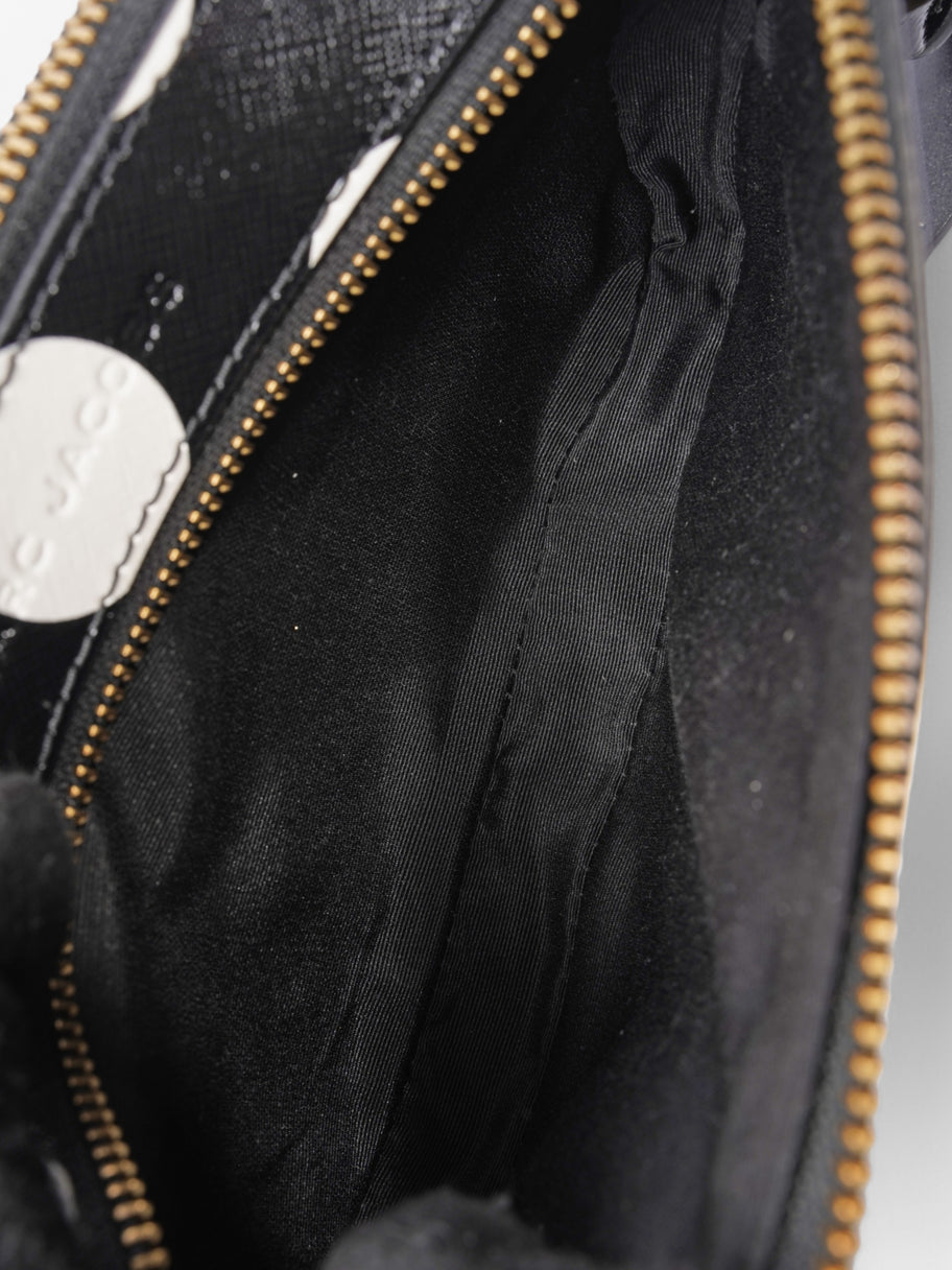 Marc Jacobs Snapshot Bag Black / White Leather Image 8