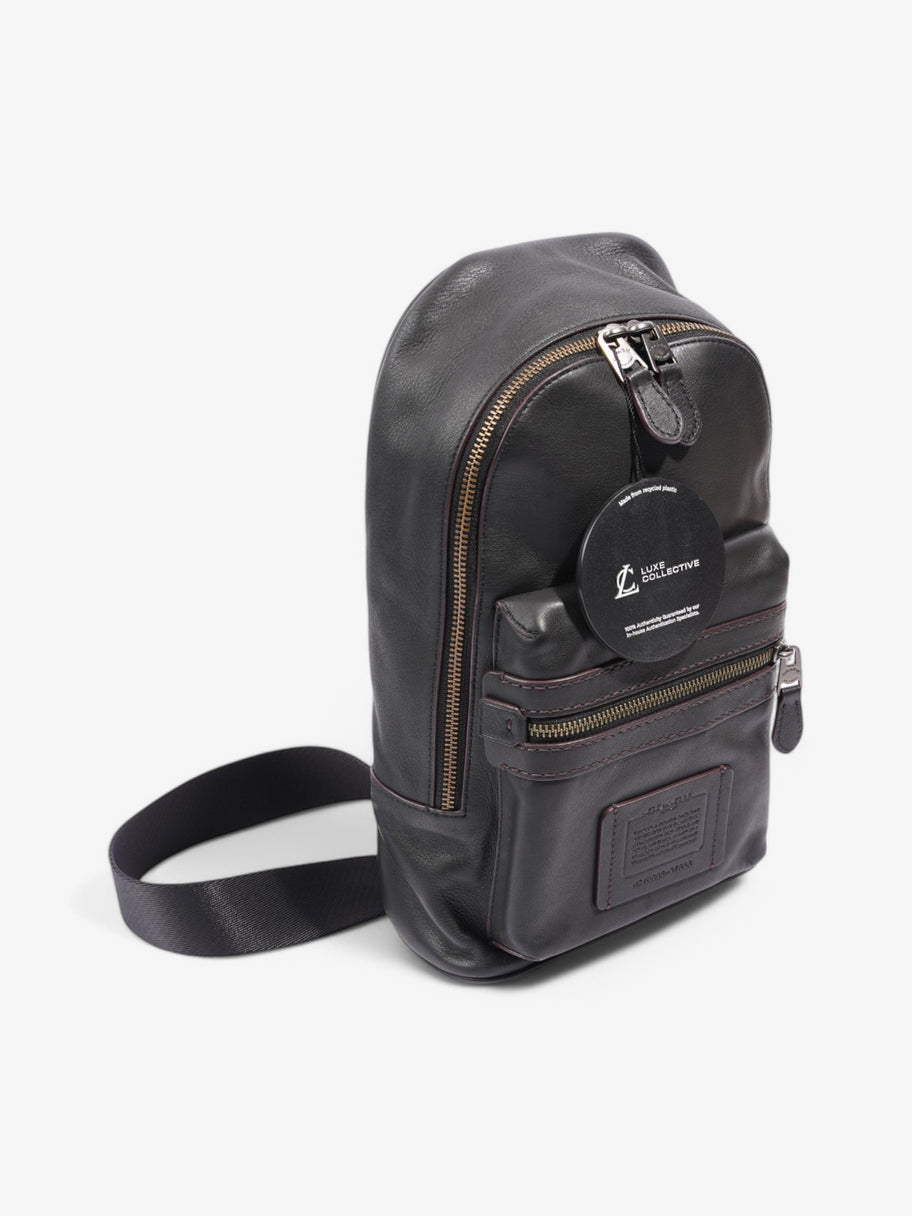 Coach Academy Pack Black Leather Image 9