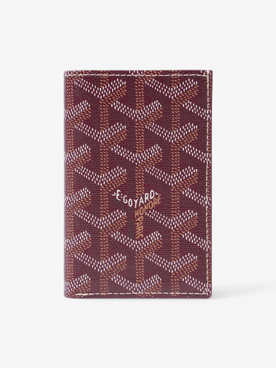 Goyard Saint-Pierre Bordeaux Burgundy / White Leather One size Image 1