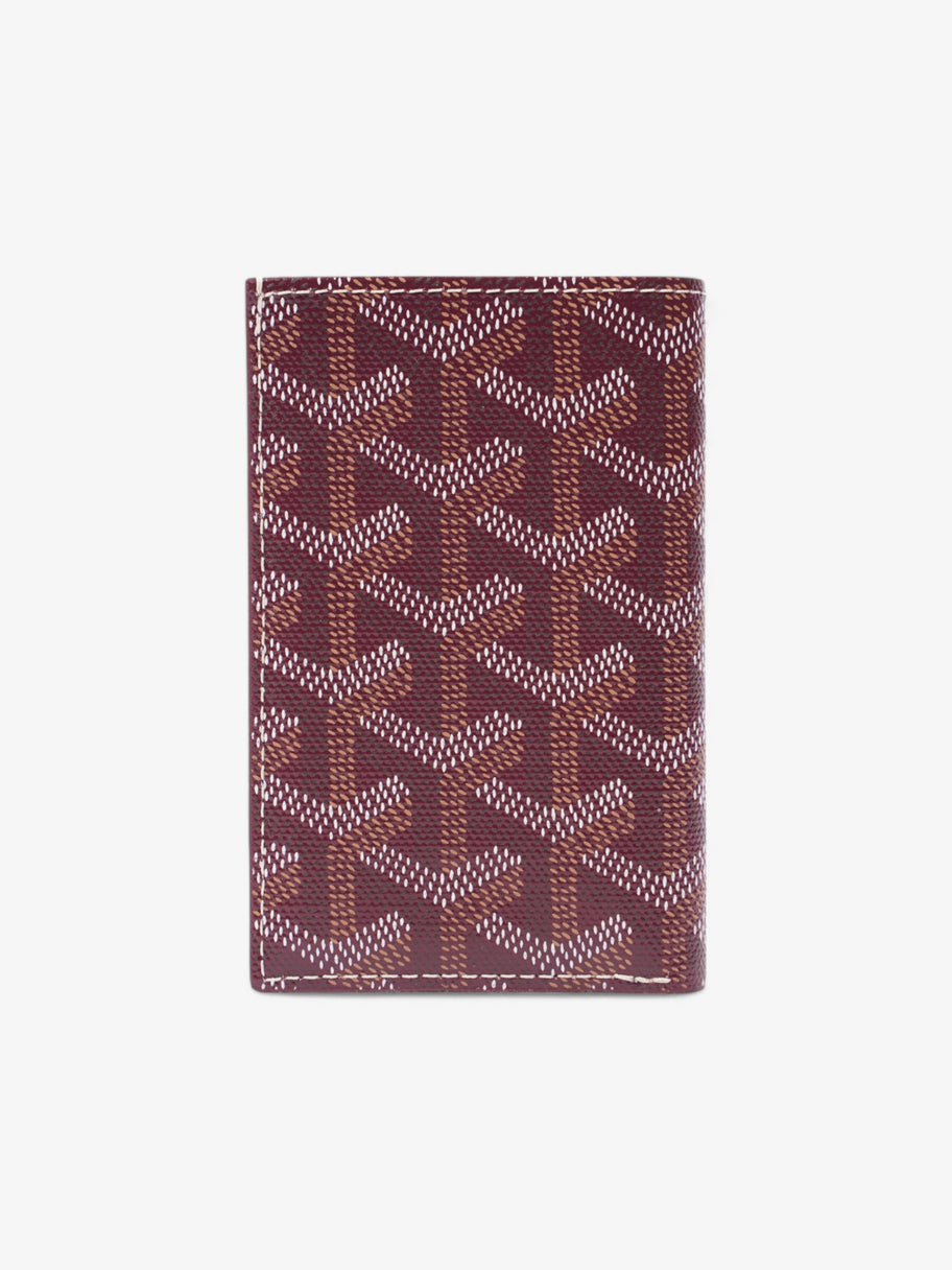 Goyard Saint-Pierre Bordeaux Burgundy / White Leather One size Image 2