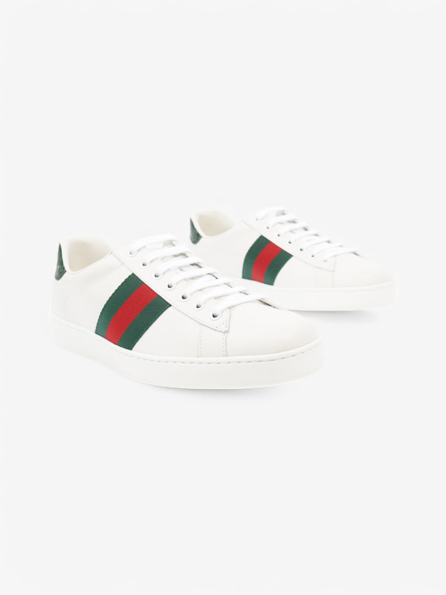 Gucci Ace Sneakers White  / Green / Red Leather EU 42.5 UK 8.5 Image 2