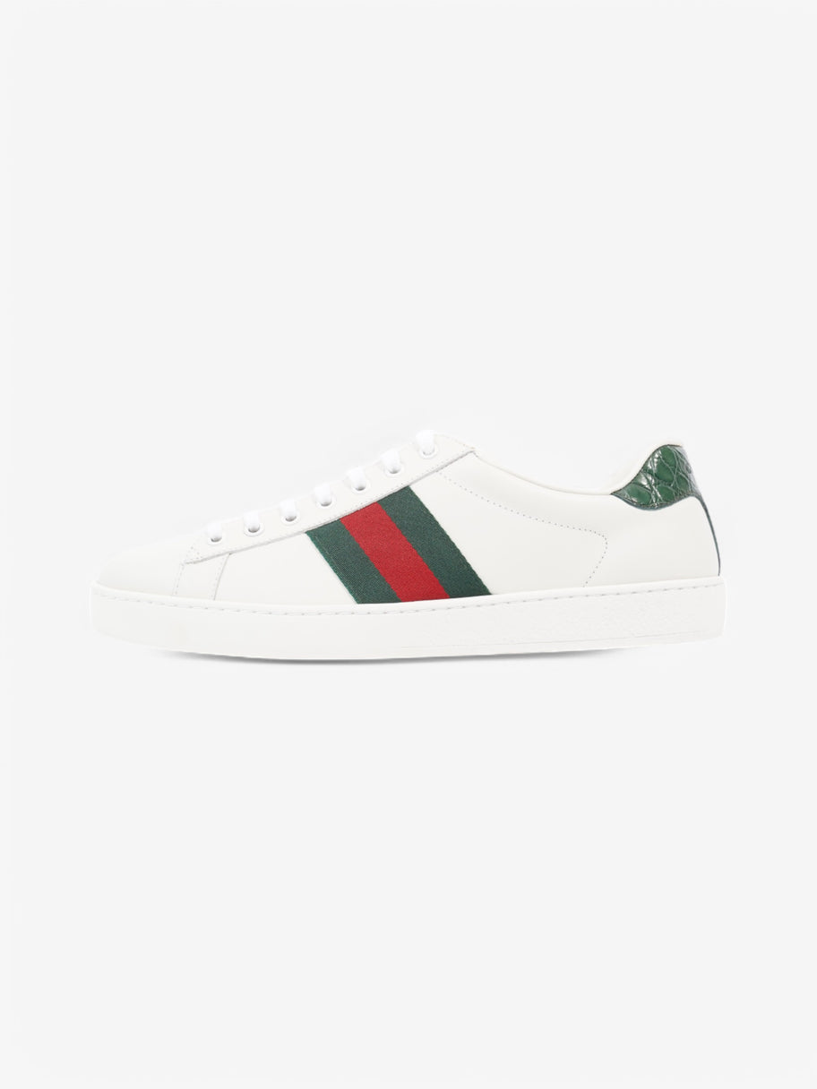 Gucci Ace Sneakers White  / Green / Red Leather EU 42.5 UK 8.5 Image 5