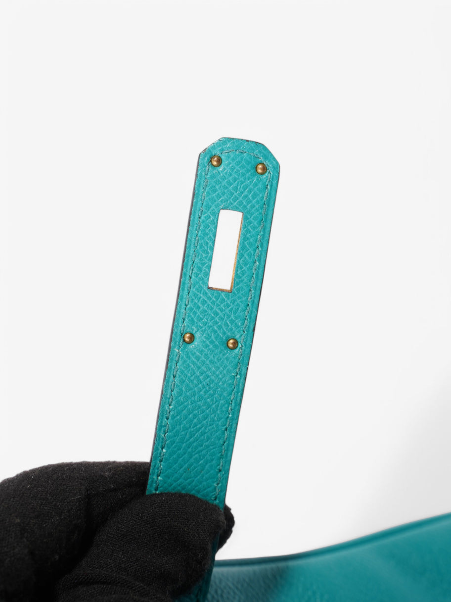 Hermes Birkin Blue Paon Epsom Leather 30 Image 9